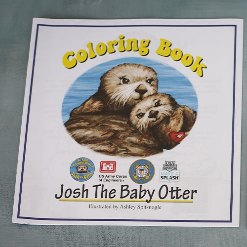 Josh the Otter Coloring Books