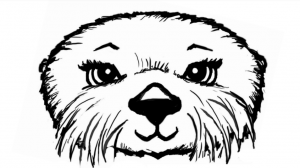 Josh the Otter Coloring Sheet